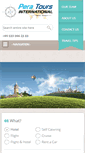 Mobile Screenshot of peratours.com